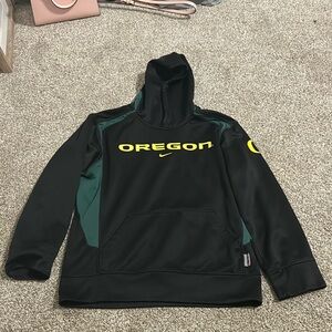 Oregon Duck Nike Therma Fit Hoodie